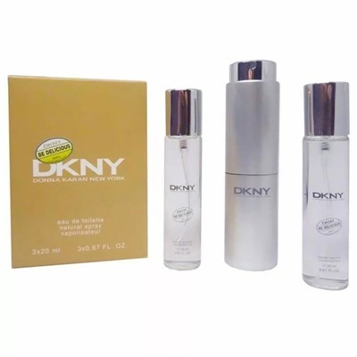 Donna Karan DKNY Be Delicious, edt., 3*20 ml