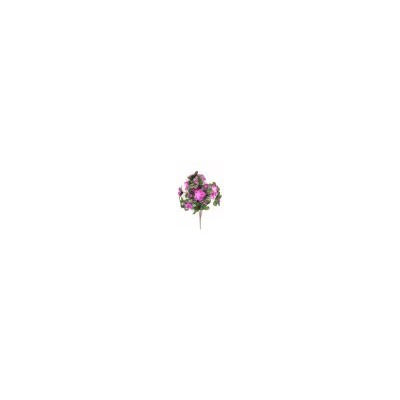 Искусственные цветы, Ветка в букете азалия 7 веток (1010237) микс