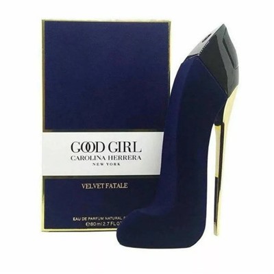 Carolina Herrera Good Girl Velvet Fatale Blue EDP 80ml (EURO) (Ж)