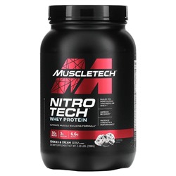 Muscletech Nitro Tech, Whey Protein, Cookies and Cream, 2.20 lbs (998 g)