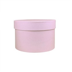 Подарочная коробка цилиндр 18*12 см Розовый (офсет) 530409