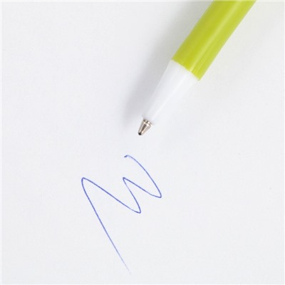 Подарочная ручка прикол «Лучший воспитатель», пластик, синяя паста, пишущий узел 1 мм